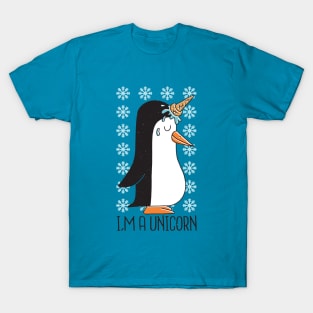 UNICORN PENGUIN Best gift T-Shirt